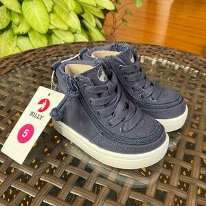 Billy Kids Navy Sneakers